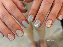 5)8000円 ニュアンスネイル0703e