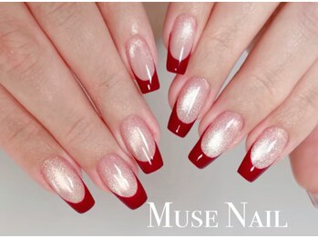ミューズネイル(muse nail)/マグネット×フレンチ
