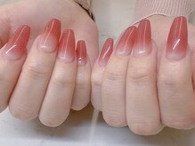 フォフォネイル 自由が丘(Fofo nail)/【赤グラデーション】