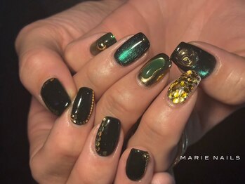 マリーネイルズ 表参道店(MARIE NAILS)/¥8800 おまかせデザイン 0115a