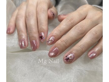 エムジーネイル(Mg Nail)/フラワーネイル