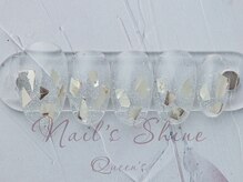 ネイルズシャインクイーンズ(nail's Shine Queen's)/クリアグラデーションアート