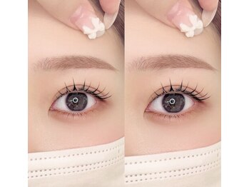 アイブロウ 福山(iBROW.)の写真/時短で簡単にトレンド「可愛い眉とまつ毛」が叶う韓国特化サロン◎今までモチが悪く満足できなかった方に！