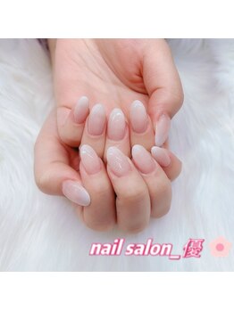 ネイルサロン 優/ベースありグラデーション