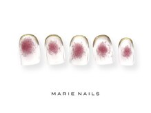 マリーネイルズ 表参道店(MARIE NAILS)/定額￥7000 チークネイル 0322b