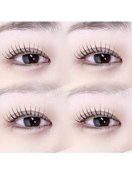 ネイルアンドアイラッシュ スリール(Sourire)/まつ毛パーマ/美眉【施術50分】