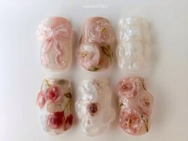 春ネイル