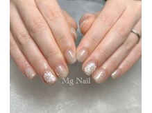エムジーネイル(Mg Nail)/シンプル★フラワーネイル