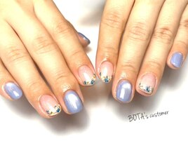 マグネットネイル/押し花ネイル