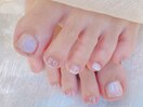 シンプルフットネイル
