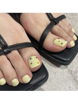 ミントリーフ バイ リート(Mint leaf by Reat)/バターイエロー×カラフルスワロ