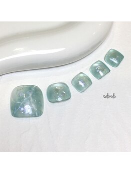 サロン ウル(salon ulu)の写真/夏のおしゃれは足元から！これからの季節に映えるフットネイルでサンダルコーデを格上げ♪