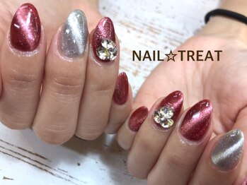 ネイルトリート 茨木駅前店(NAIL TREAT)/マグネットネイル