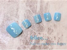 フェリーチェ 川間店(felice)/【定額フットネイル】8500円