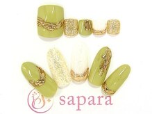 津田沼ネイルサロン サパラ(sapara)/ハンドフットセット定額￥11,499