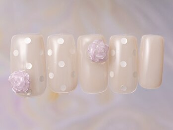 ジェミーネイル シンジュク(Jemiy nail shinjuku)/ホロドットバラ¥8480