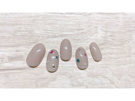 カラフルストーンネイル