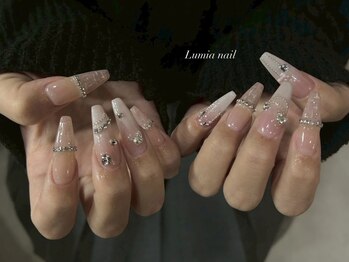 ルミネイル 天王寺店(Lumi nail)/ワンホンきらきらデザイン