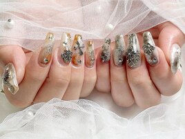 クロムネイル/クロス/Y2Kネイル