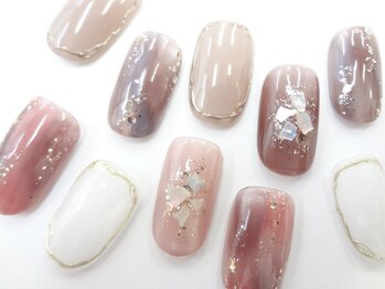 ネイルサロン クイール 小山店(NAIL SALON QUILL)/ニュアンス系ワンカラー