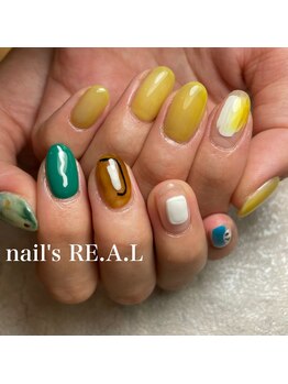 ネイルズリアル(nail's REAL)/ニュアンスネイル