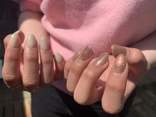 テントヘアー(tent hair)/アシンメトリー・ツーカラー