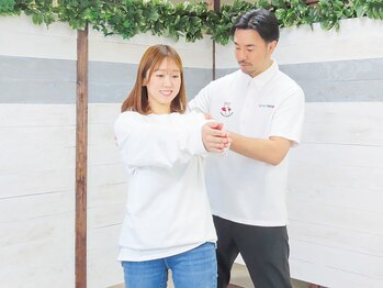 門前仲町イエティ鍼灸整骨院（旧：イエティ鍼灸整骨院）/動きの可動域の検査