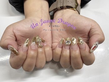 アン ジョーヌドラゴ/【自爪ネイル】ゴールドネイル
