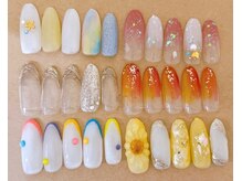 ネイルサロンアンドジュエリー アリュール(ALLURE)/７月定額デザイン☆彡