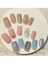 ウープスネイル 北上パル店(OopsNAIL)/シンプルデザイン