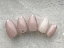 シエルネイルスタジオ 新宮店(Ciel nail studio)の雰囲気（OLさんやナチュラル系が好きな方に人気の、シンプルネイル！！）