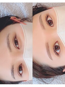 シークレットベル 梅田北店(SecretBelle)/ナチュラル眉とナチュラルまつ毛