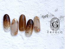 エアフォルクギンザ 横浜店(ERFOLG GINZA)/華やかブラウンニュアンス