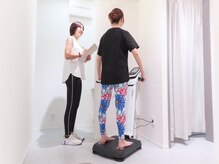 筋肉量や体脂肪等の体成分を細かくチェックできる最新測定機★