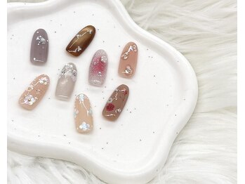 *3月限定*お花アート＋ワンカラ-