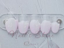 ネイルズシャインクイーンズ(nail's Shine Queen's)/クリアグラデーションアート