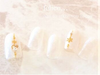 ネイルサロン フェリーチェ(felice)/【定額ネイル】￥7150