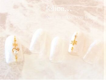 ネイルサロン フェリーチェ(felice)/【定額ネイル】¥7480