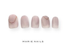 マリー ネイルズ いわきラトブ店(MARIE NAILS)/定額6,600円税込 シンプル 0317c