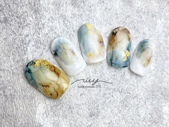 アイヴィー(IVY)/水彩アートネイル