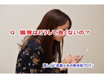 小池整体院/猫背は良くないの？