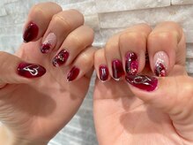 ボージュ バイ ルアナネイル(BeauJu by Luana Nail)/ボルドーネイル