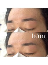 ルアン 表参道店/メンズ美眉毛スタイリング