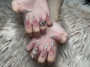 (スカルプ)GEL-X10本アート