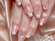 シーアンドビーネイル(C&B Nail)/蝶々★カラーグラデーション