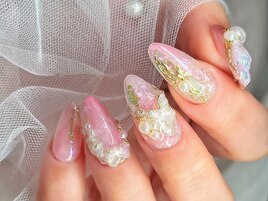 ピンクネイル　ニュアンス