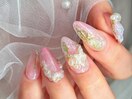ピンクネイル　ニュアンス