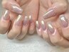 【ハンド】　ミラーネイルorオーロラ　ネイル　6500円