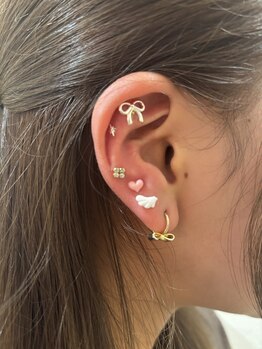 ルピナス(Lupinus)/耳つぼジュエリー10粒コース