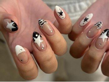 アイネイルズ 天神今泉店(I-nails)/【mami】韓国フレンチstar